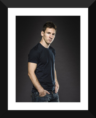 

Spirit Of Sports - FC Barcelona Lionel Messi - Football - Motivational Poster - Premium Quality Framed Poster Paper Print(17 inch X 12 inch)