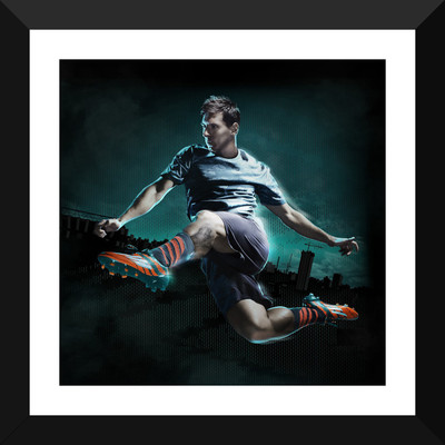 

Spirit Of Sports - FC Barcelona Lionel Messi - Football - Motivational Poster - Premium Quality Framed Poster Paper Print(17 inch X 12 inch)