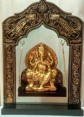 

zelator Lord Ganesha Jhulelal Religious Frame
