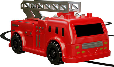 

Darling Toys Mini Magic Inductive Fire Truck Follows Black Line Magic Toy Car for Kids & Children(Red)