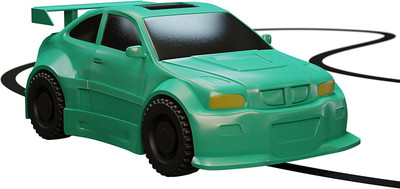 

Darling Toys Mini Magic Inductive Car Follows Black Line Magic Toy Car for Kids & Children(Green)