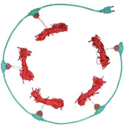 

Home Delight 157 inch Red Rice Lights(Pack of 5)
