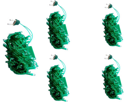 

Exmade 392 inch Green Rice Lights(Pack of 5)