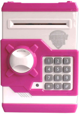 

StyloHub money safe Coin Bank(Pink)