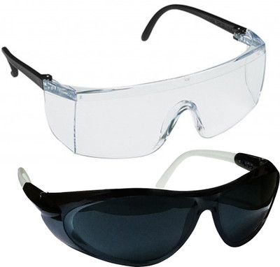 

Arex 3M 1709 CLEAR SAFETY GOGGLES Power Tool, Welding, Laboratory, Wood-working Safety Goggle(Free-size)