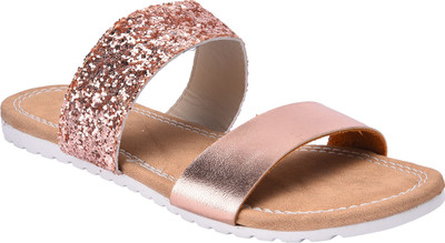 

La Boemo Women Gold Flats