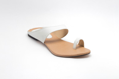 

Royal Collection Women White Flats