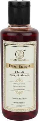 

Khadi Natural Honey & Almond Shampoo(210 ml)