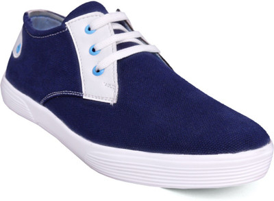 

KRAAZA K13B28 Canvas Shoes For Men(Blue