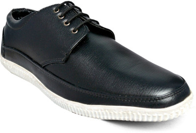 

KRAAZA K13B30 Canvas Shoes For Men(Black