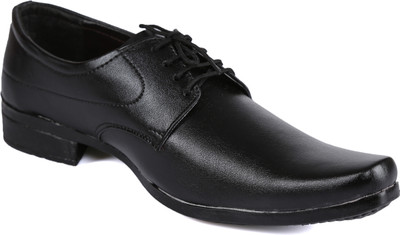 

Xtreme Mens Black Synthetic Leather Formal Shoes Derby For Men(Black