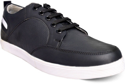 

KRAAZA K13B19 Canvas Shoes For Men(Black