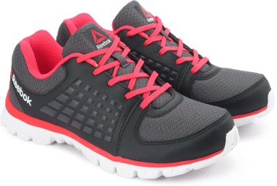 

REEBOK ELECTRIFY SPEED Running Shoes For Women(Black, Blk/gry/neon cherry/wht