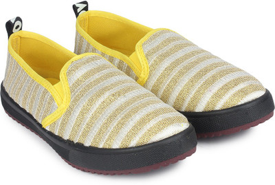 

Do Bhai Slip On Sneakers For Women(Grey, Green, Yellow
