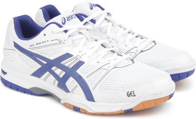 

Asics GEL-ROCKET 7 Multi-Court Shoes For Men(White, White/asics blue/titanium