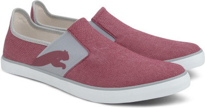 

Puma Lazy Slip On Sneakers For Men(Maroon, Tibetan red-quarry-puma white