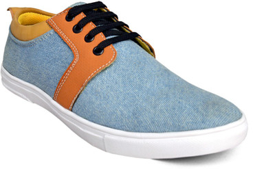 

KRAAZA K13B25 Canvas Shoes For Men(Blue