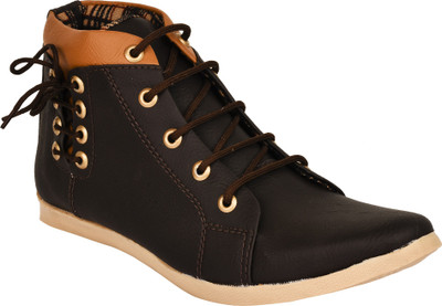 

BAAJ Bj652 Ankel Casuals For Men(Brown