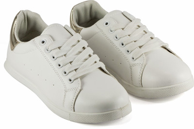 

DeVEE Henley William 2nd Edition White - Chromium Gold Sneakers For Women(White