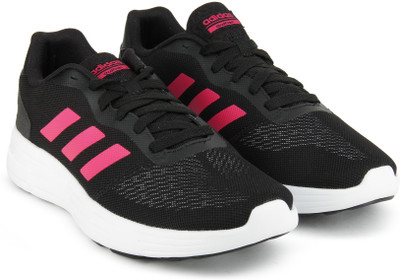

ADIDAS NEO CF REVOLVER W Running Shoes For Women(Black, Pink, Cblack/shopin/grethr
