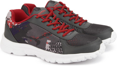 

Lotto Portlane subli Running Shoes For Men(Multicolor, Grey/red
