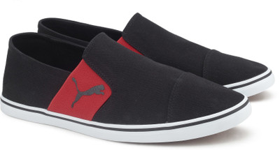 

Puma Elsu V2 Slip on Sneakers For Men(Black, Red, Black-high risk red