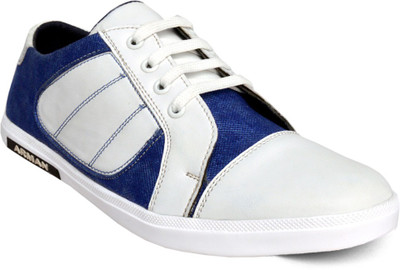 

KRAAZA K13B17 Canvas Shoes For Men(White