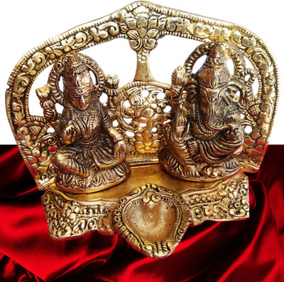

Neet's Creations Religious Idol Decorative Showpiece - 14 cm(Alloy, Gold)