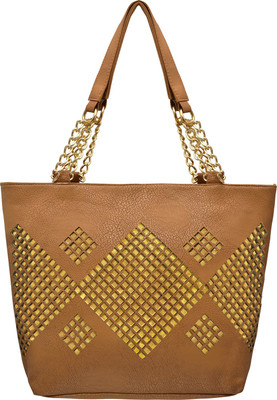 

Tap Fashion Women Casual Brown PU Tote