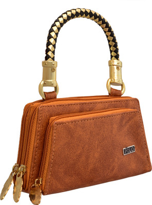 

tap fashion Women Casual Yellow PU Hand-held Bag