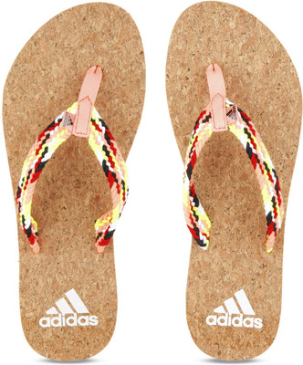 

ADIDAS BEACH CORK THONG W Flip Flops, Ltflor/black/white