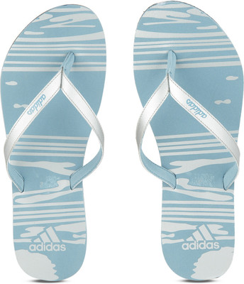 

ADIDAS JUNG W Slippers, Tacblu/silvmt
