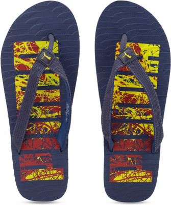 

Puma Miami Fashion DP Flip Flops, Red-nrgy yellow