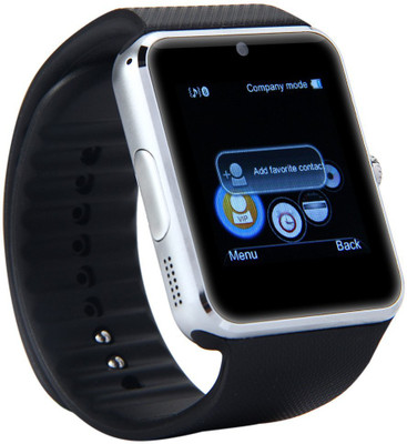 

SYL PLUS Presenting Bluetooth Smartwatch with Sim- Card Support Silver Smartwatch(Black Strap Free Size)