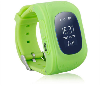 

ESTAR Presenting Bluetooth Smartwatch with Sim- Card Support Compatible with BlackBerry Curve 9360 Green Smartwatch(Green Strap Free Size)