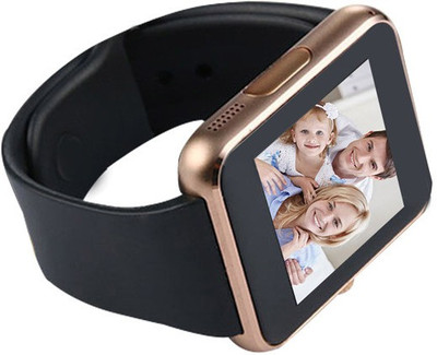 

ESTAR Presenting Bluetooth Smartwatch with Sim- Card Support Compatible with Benq B50 Gold Smartwatch(Brown Strap Free Size)