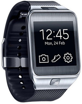 

ESTAR Presenting Bluetooth Smartwatch with Sim- Card Support Compatible with Benq F52 Silver Smartwatch(Black Strap Free Size)