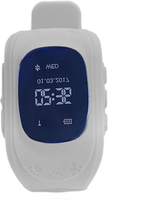 

ESTAR Presenting Bluetooth Smartwatch with Sim- Card Support Compatible with BlackBerry Curve 9350 White Smartwatch(White Strap Free Size)