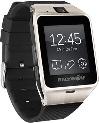 

ESTAR Presenting Bluetooth Smartwatch with Sim- Card Support Compatible with Benq B502 Silver Smartwatch(Silver Strap Free Size)