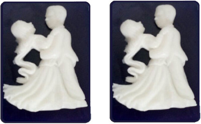 

Nakoda Feelings Handcrafted 3D Bride N Groom Activated Charcoal Bathing Soap(200 g, Pack of 2)
