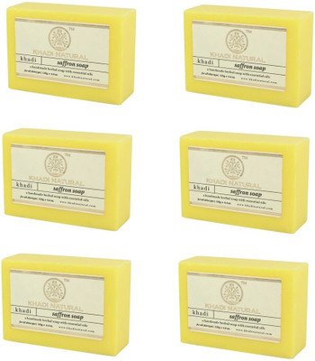 Khadi Natural Organic Saffron Soap(750 g)