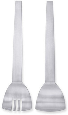 

Homescapes Stainless Steel Salad Spoon Set(Pack of 2)