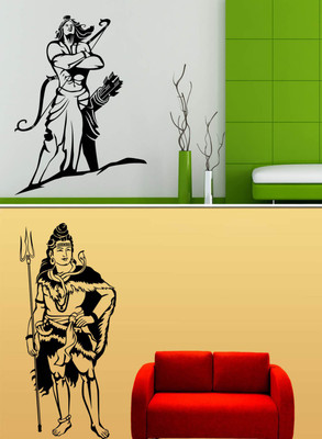 

Trends on Wall  Spiritual Sticker(Pack of 2, Black