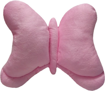 

Aparshi Butterfly soft stuffed cushion toy for children - 30 cm(Pink)
