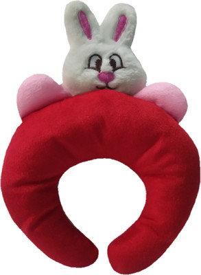 

Aparshi Rabbit stuffed soft cushion toy for children - 30 cm(Red)