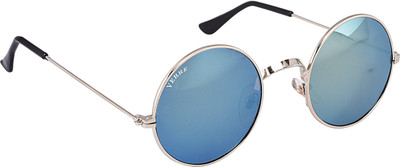 

Verre Round Sunglasses(Blue)