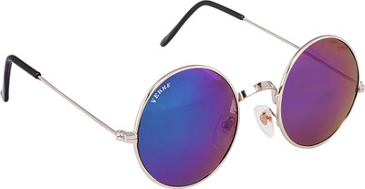 

Verre Round Sunglasses(Blue)