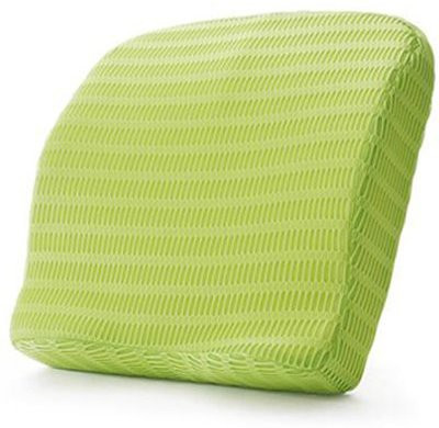 

Shrih Backrest Green Cushion with Memory Foam Back Support (, Green
