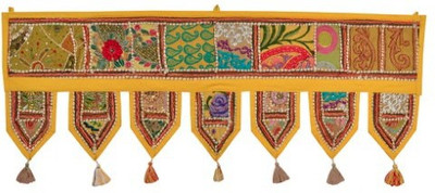 

Lal Haveli Handmade Cotton Wall Tapestry Decorative Door Hanging Toran(Cotton)