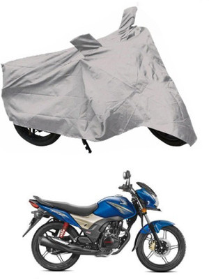 

AutoRight Two Wheeler Cover for Honda(CB Shine, Silver)